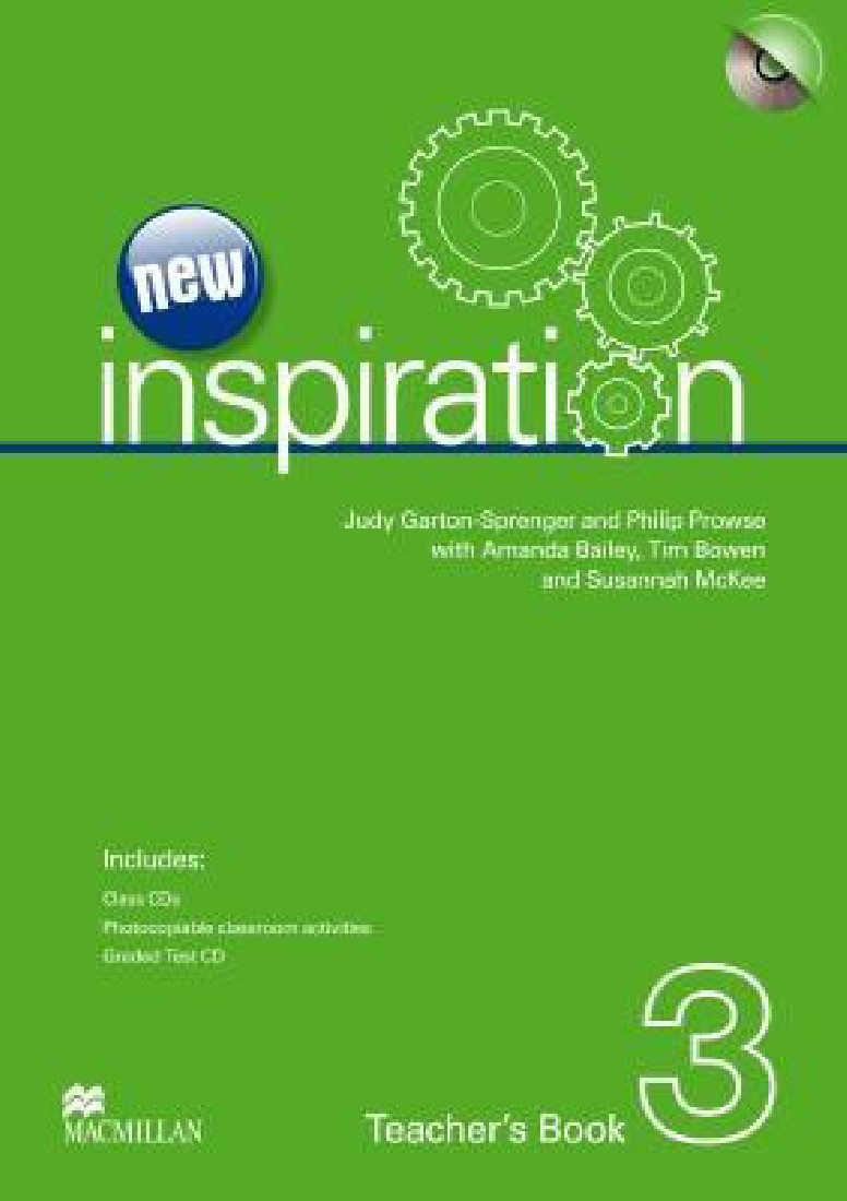 NEW INSPIRATION 3 TEACHERS BOOK (+TEST+CD)