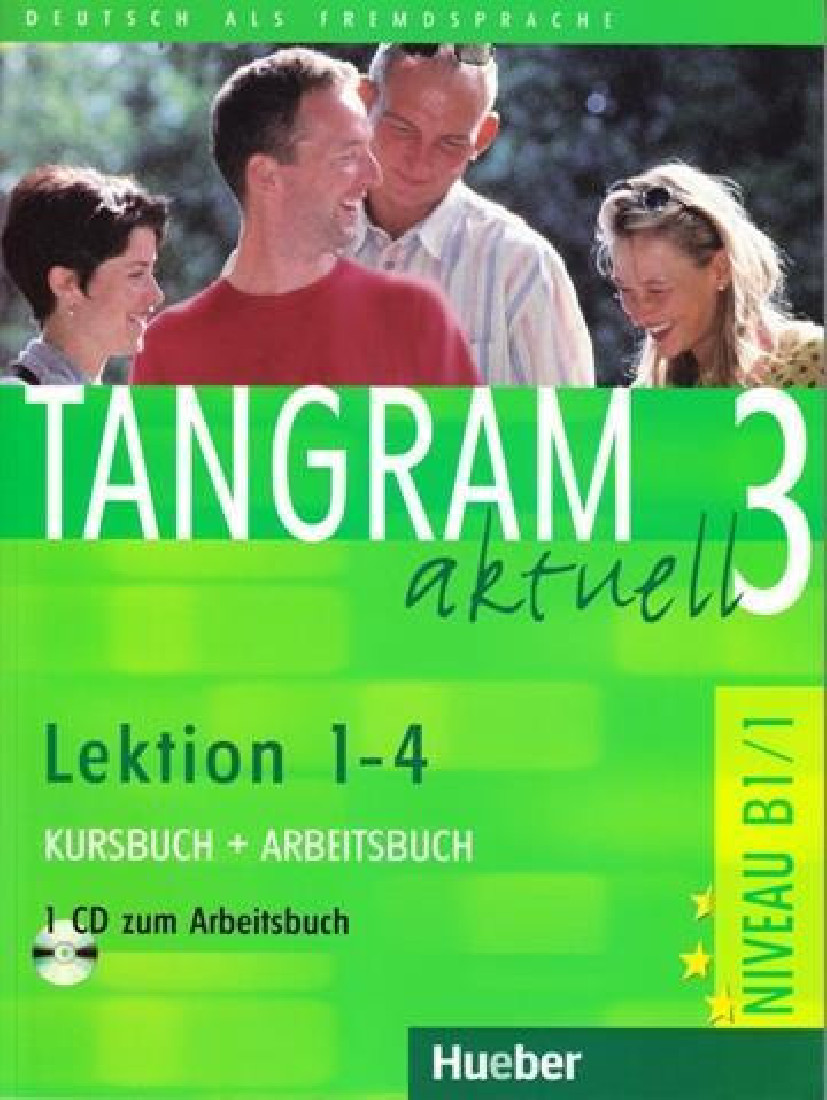 TANGRAM AKTUELL 3 KURSBUCH+ARBEITSBUCH+CD LEKTION 1-4