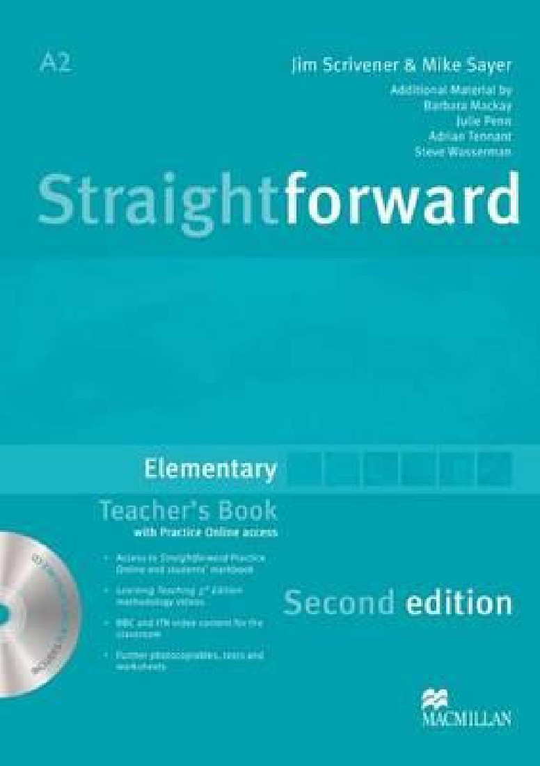 STRAIGHTFORWARD 2ND EDITION ELEMENTARY TEACHERS PACK