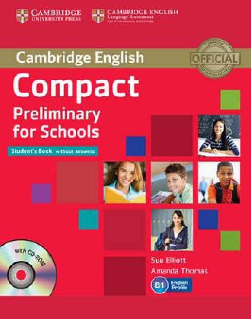 COMPACT PET FOR SCHOOLS ST/BK (+CD-ROM)