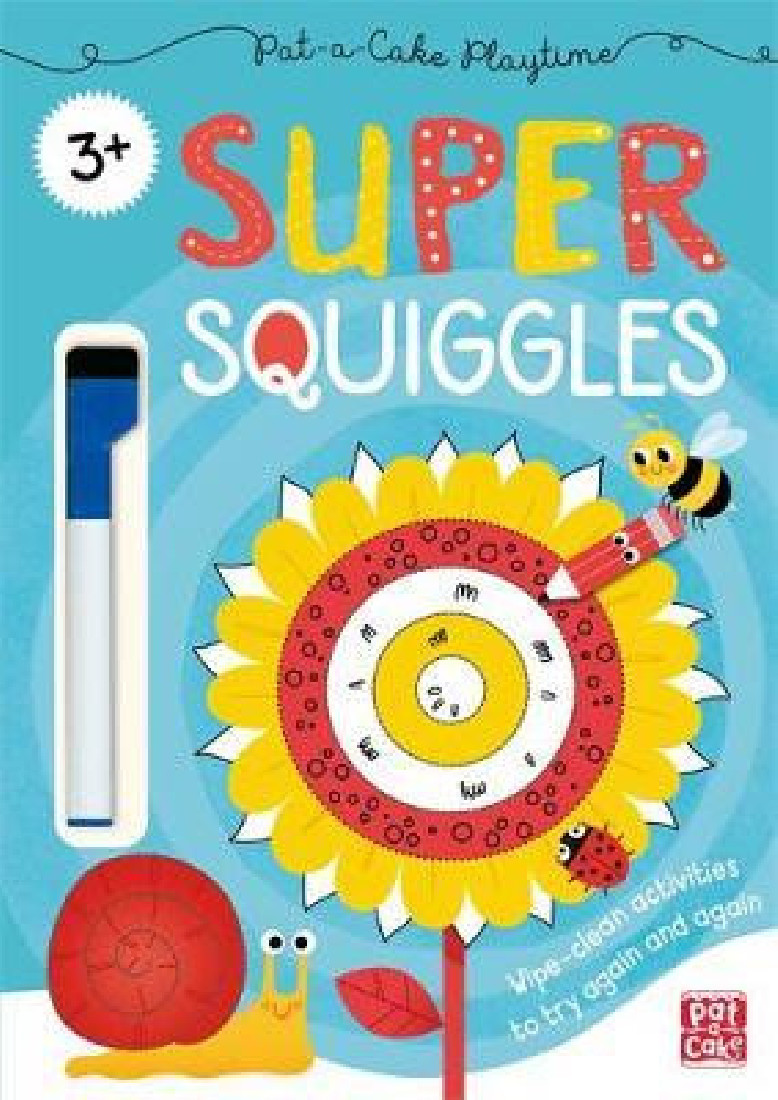 PAT-A-CAKE PLAYTIME: SUPER SQUIGGLES PB