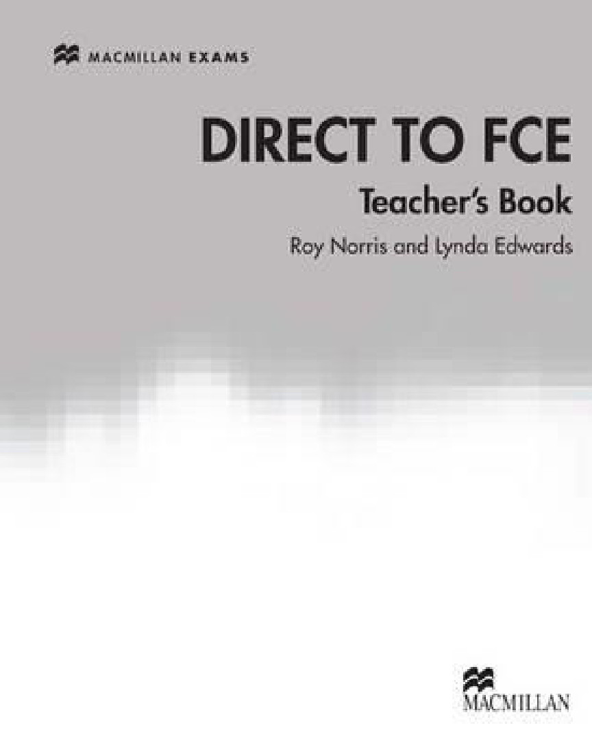 DIRECT TO FCE TEACHERS BOOK