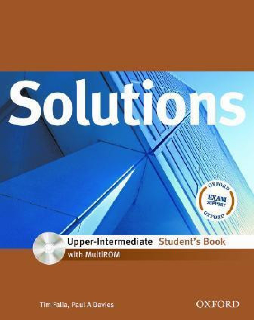 SOLUTIONS UPPER-INTERMEDIATE STUDENTS BOOK(+MULTI-ROM)