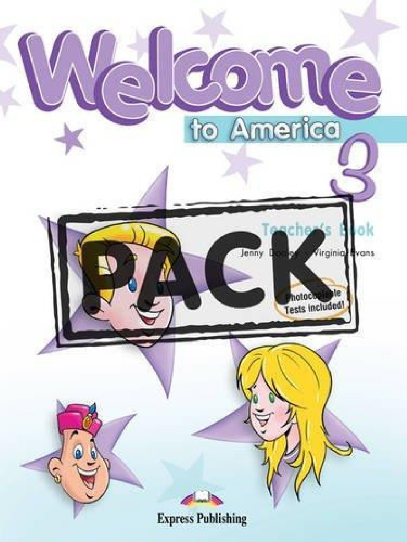 WELCOME TO AMERICA 3 TEACHERS BOOK (+POSTERS)
