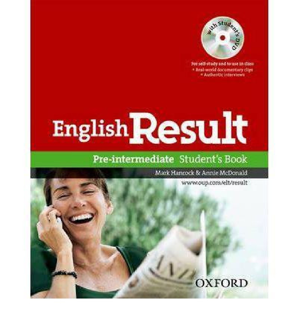 ENGLISH RESULT PRE-INTERMEDIATE STUDENTS BOOK (+DVD)