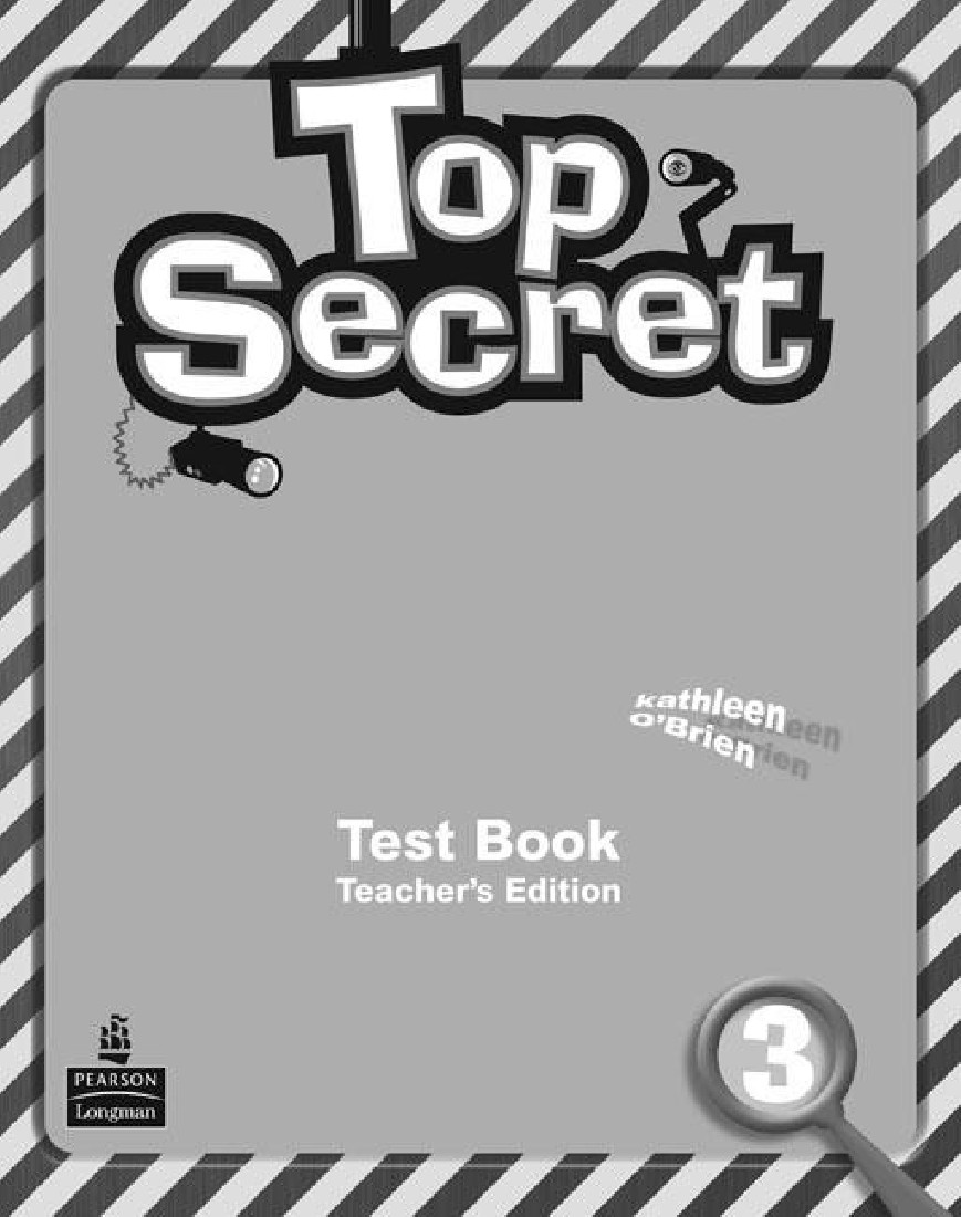 TOP SECRET 3 TEST BOOK TEACHERS