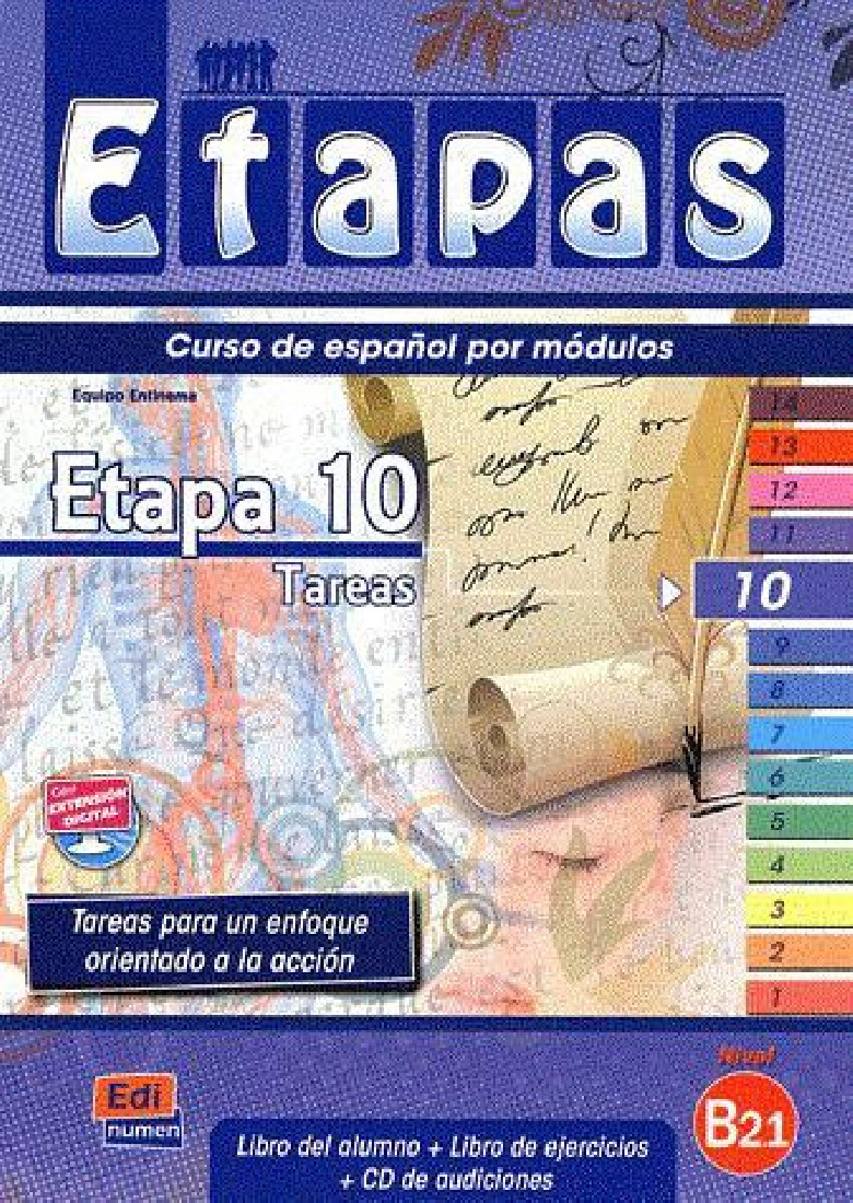 ETAPAS 10 LIBRO DEL ALUMNO+CUADERNO DE EJERCICIOS+CD