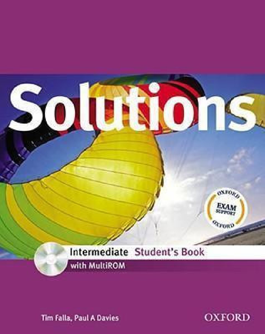 SOLUTIONS INTERMEDIATE STUDENTS BOOK(+MULTI-ROM)