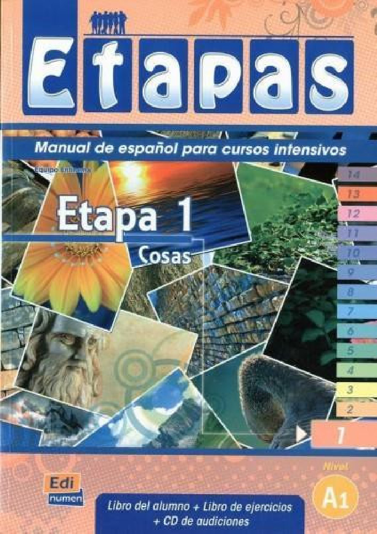 ETAPAS 1 LIBRO DEL ALUMNO+CUADERNO DE EJERCICIOS +CD