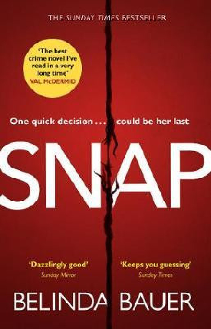 SNAP : THE BEST CRIME NOVEL IVE READ IN A VERY LONG TIME PB