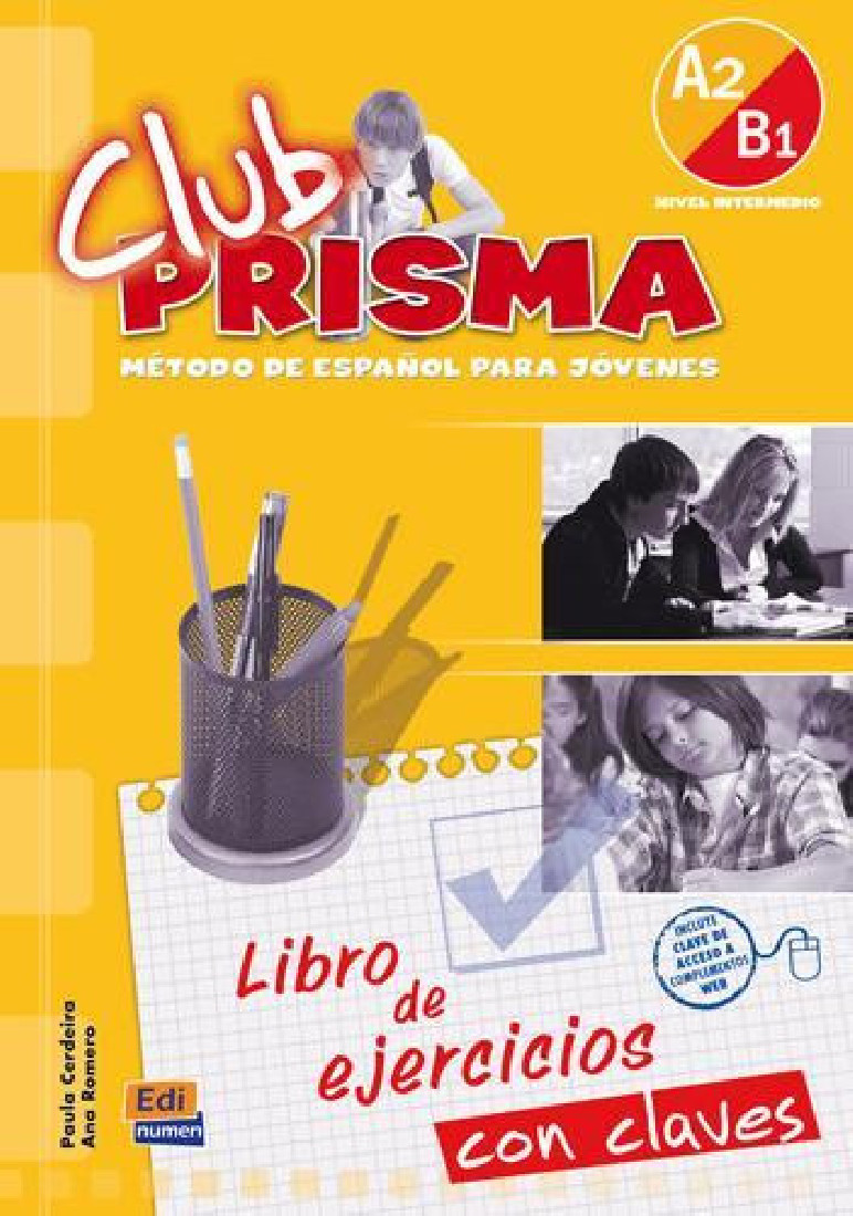 CLUB PRISMA A2-B1 INTERMEDIO CUADERNO DE EJERCICIOS LIBRO DEL PROFESOR