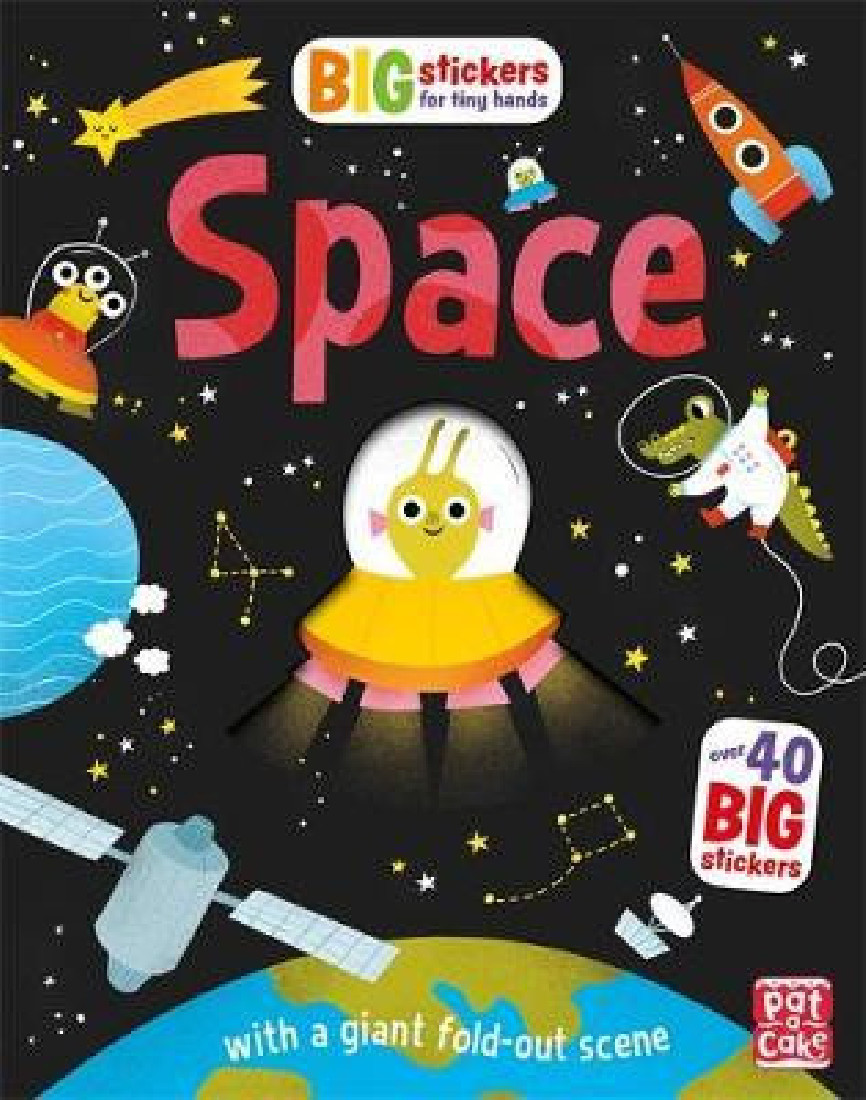BIG STICKERS FOR TINY HANDS: SPACE PB
