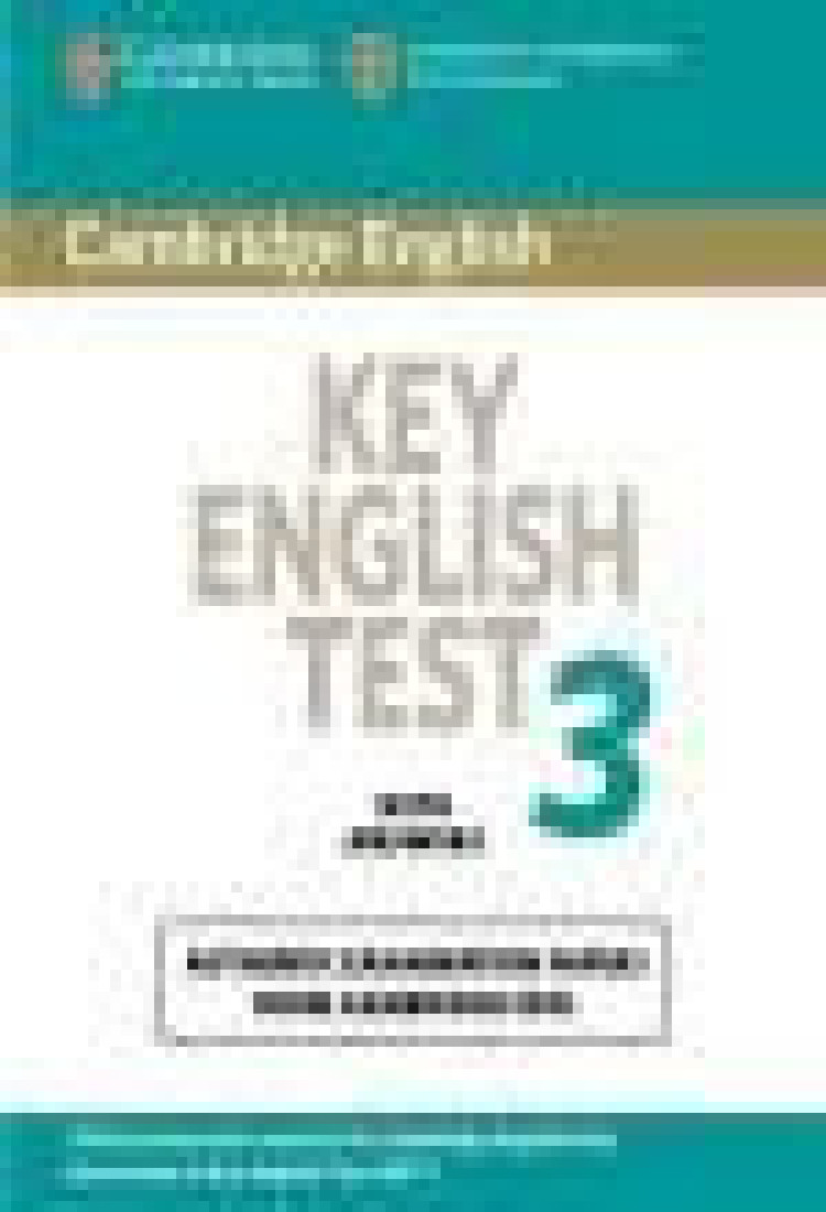 KET 3 PRACTICE TESTS STUDENTS BOOK WITH ANSWERS