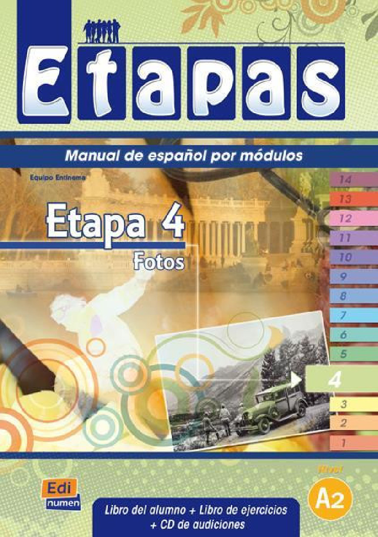 ETAPAS 4 LIBRO DEL ALUMNO+CUADERNO DE EJERCICIOS+CD