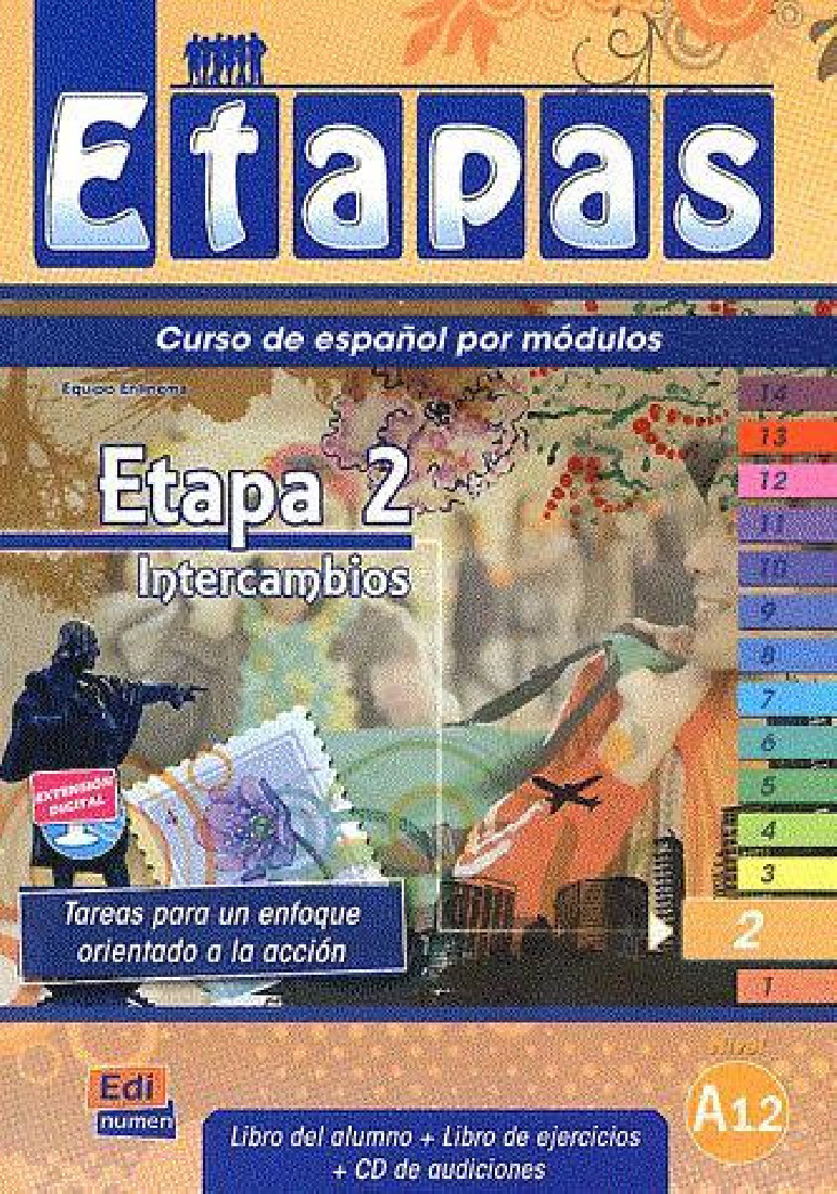 ETAPAS 2 LIBRO DEL ALUMNO+CUADERNO DE EJERCICIOS+CD