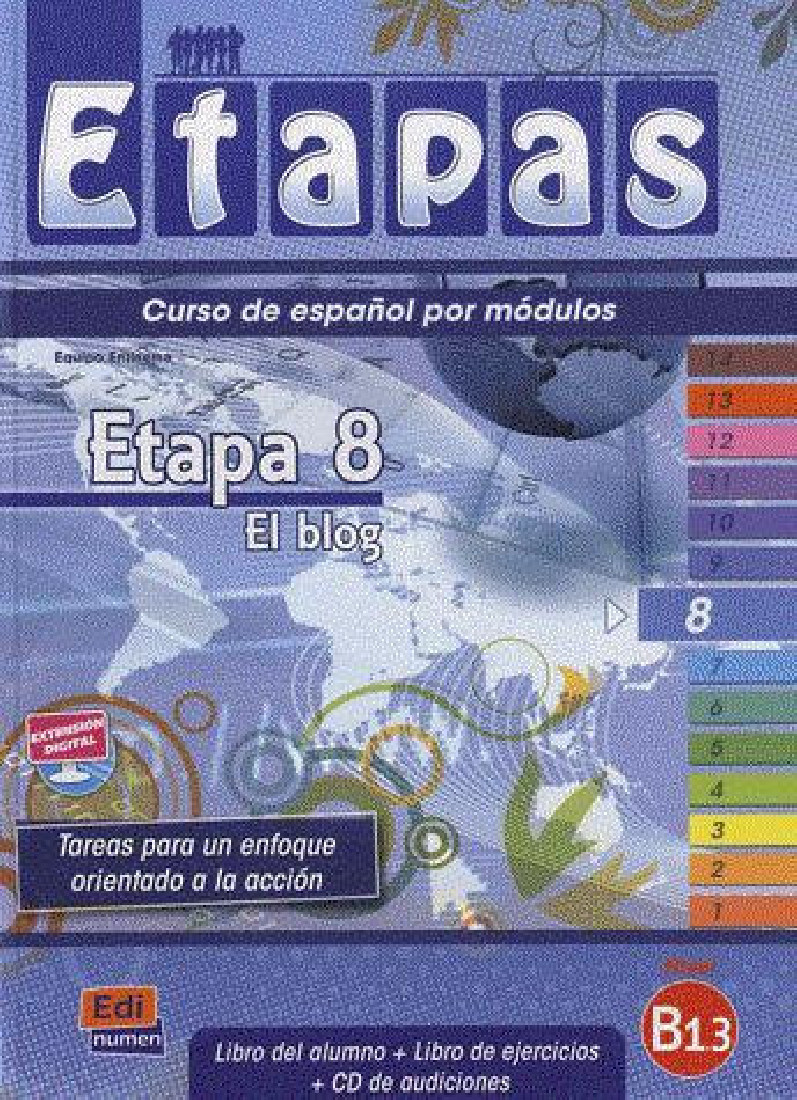 ETAPAS 8 LIBRO DEL ALUMNO+CUADERNO DE EJERCICIOS+CD