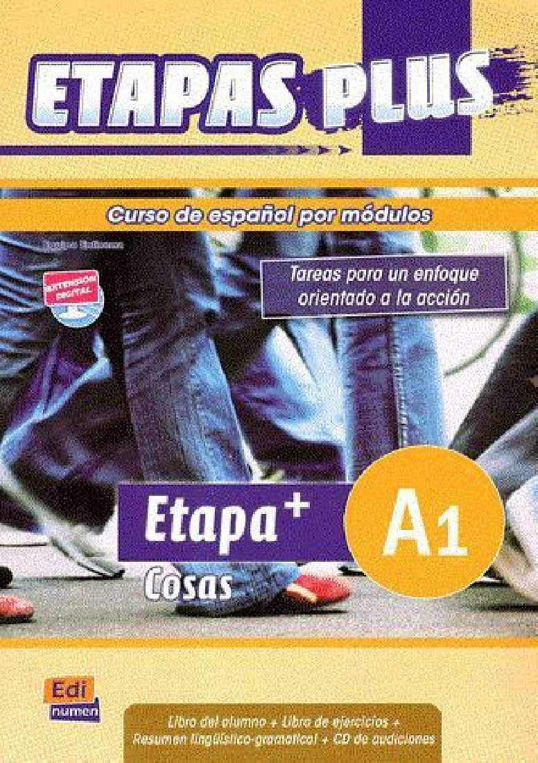 ETAPAS PLUS A1 LIBRO DEL ALUMNO+CUADERNO DE EJERCICIOS+CD
