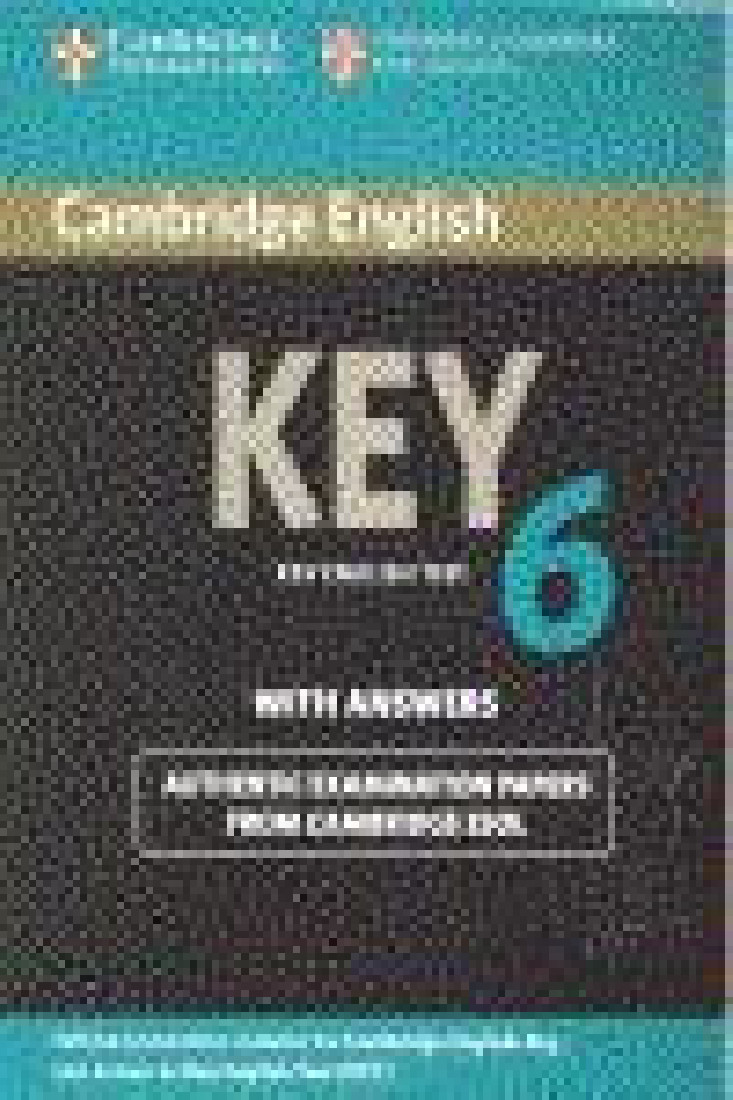 KET 6 PRACTICE TESTS STUDENTS BOOK WITH ANSWERS