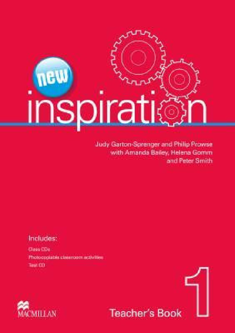 NEW INSPIRATION 1 TEACHERS BOOK (+TEST+CD)