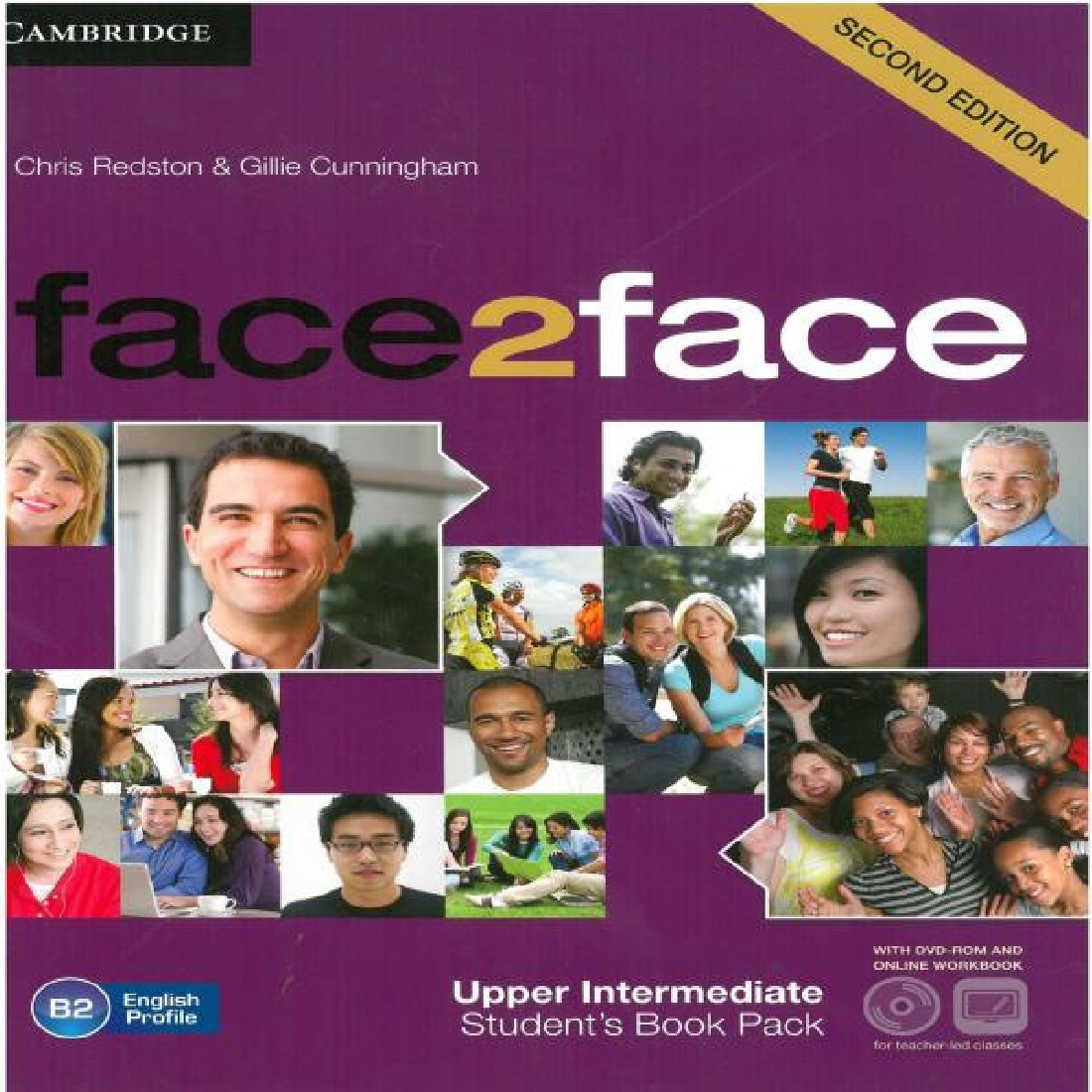 FACE2FACE 2ND EDITION UPPER INTERMEDIATE STUDENTS BOOK (+DVD+ONLINE WORKBOOK)