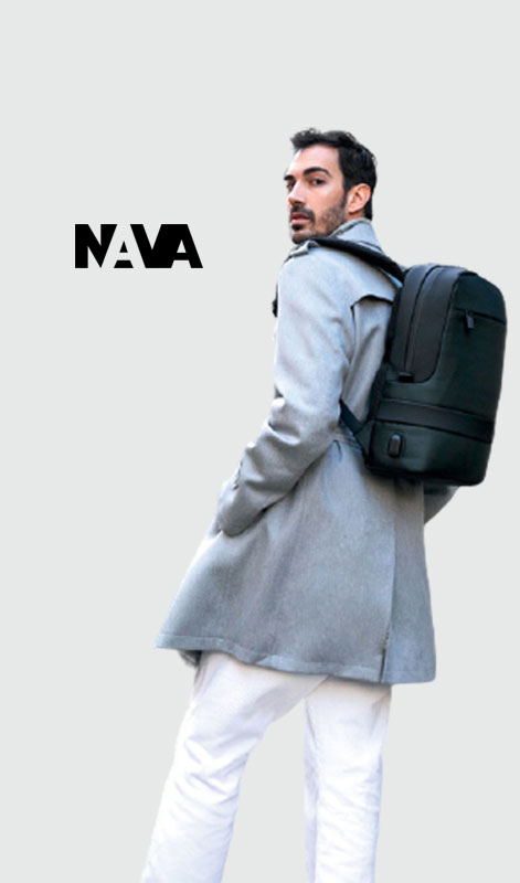 man with backpack